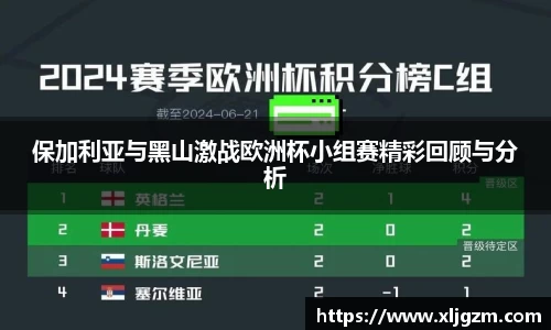 保加利亚与黑山激战欧洲杯小组赛精彩回顾与分析